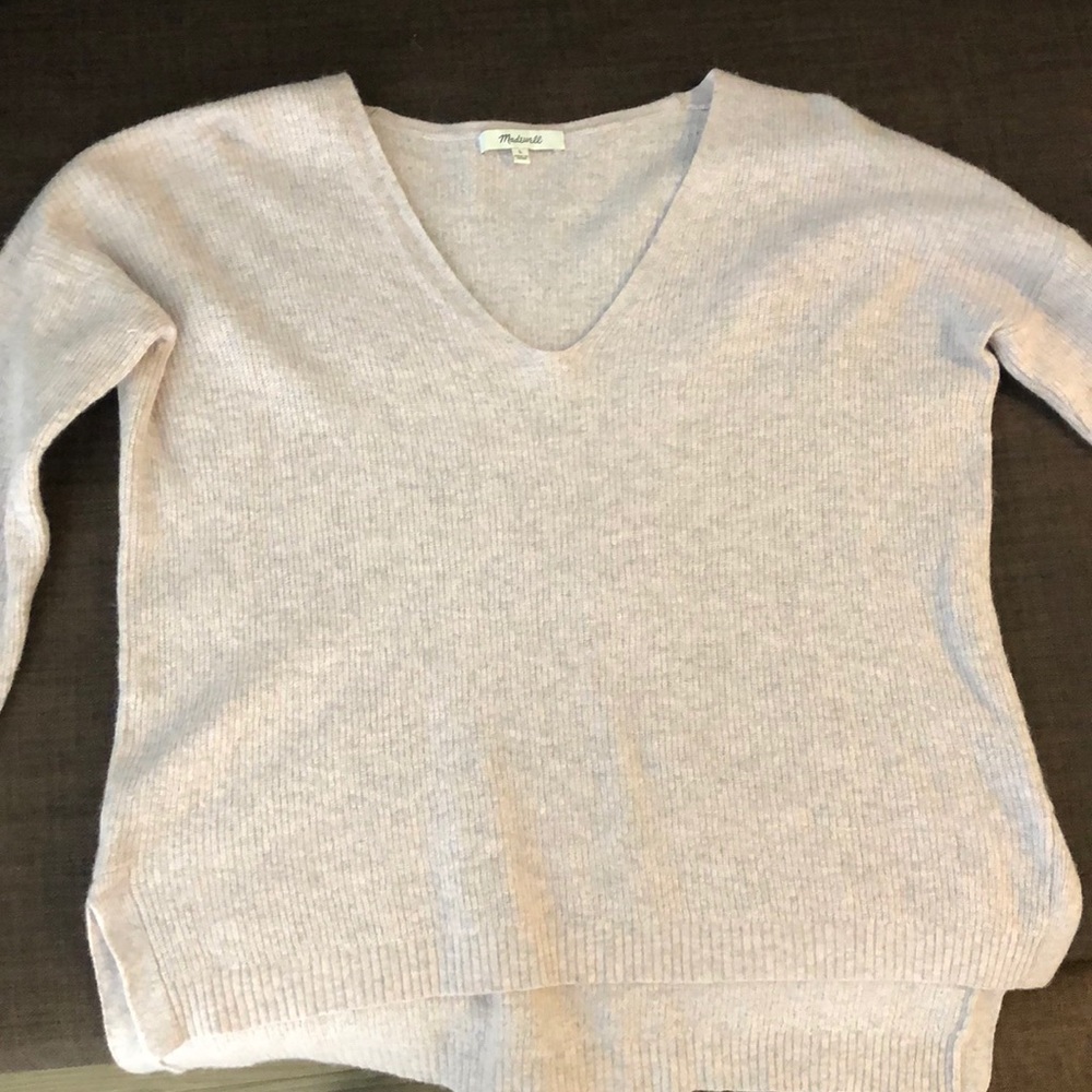 Lavender Madewell Wool Sweater